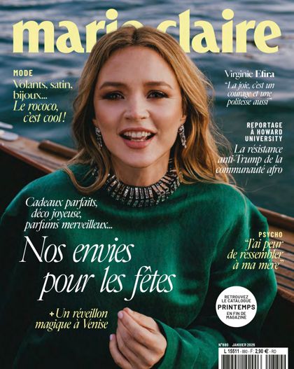 Couverture Marie Claire n° 880 de janvier 2026