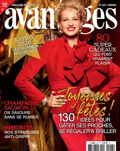 Couverture Avantages n° 447 de janvier 2026