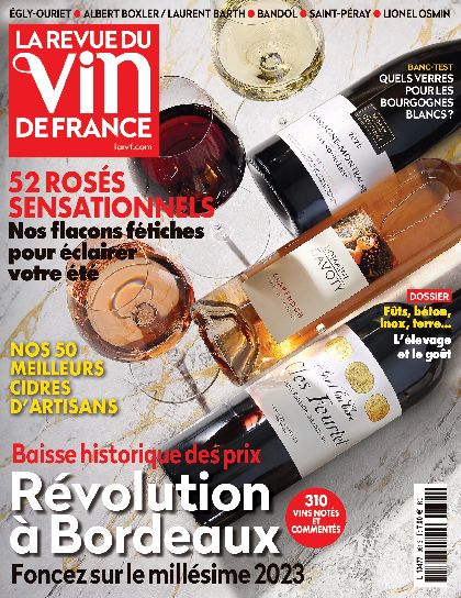 Couverture La Revue du vin de France n° 681 de juin 2024