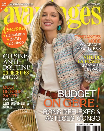 Couverture Avantages n° 432 de octobre 2024