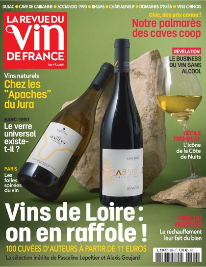 Couverture La Revue du vin de France n° 699 de avril 2026