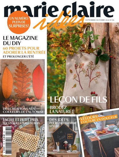 Couverture Marie Claire Idées n° 176 de septembre 2026